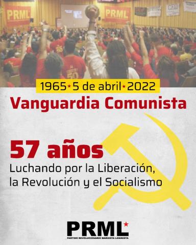 Aniversario de Vanguardia Comunista