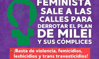 #25N: reagrupar la lucha de mujeres y diversidades