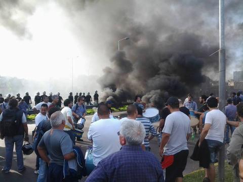 Trabajadores de EMFER y TATSA