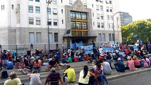 Desocupados - Que el gobierno cumpla los acuerdos