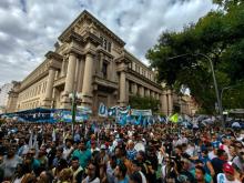 Movilización en Rosario