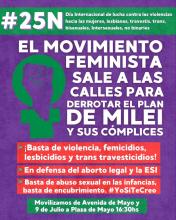 #25N: reagrupar la lucha de mujeres y diversidades