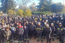 Villa Constitución - Santa Fe - Acindar en lucha por el salario