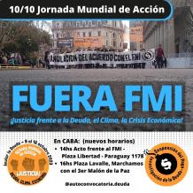 Jornada de lucha contra el FMI