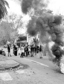 Movilización  en Rosario de CUBa-MTR